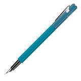 carandache 849 Metall Füllfederhalter PAUL SMITH CYAN/STEEL