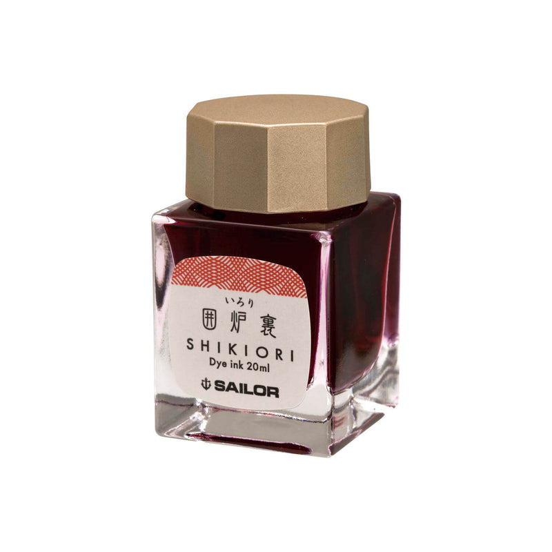 Tintenglas Shikiori - Irori 20ml rot