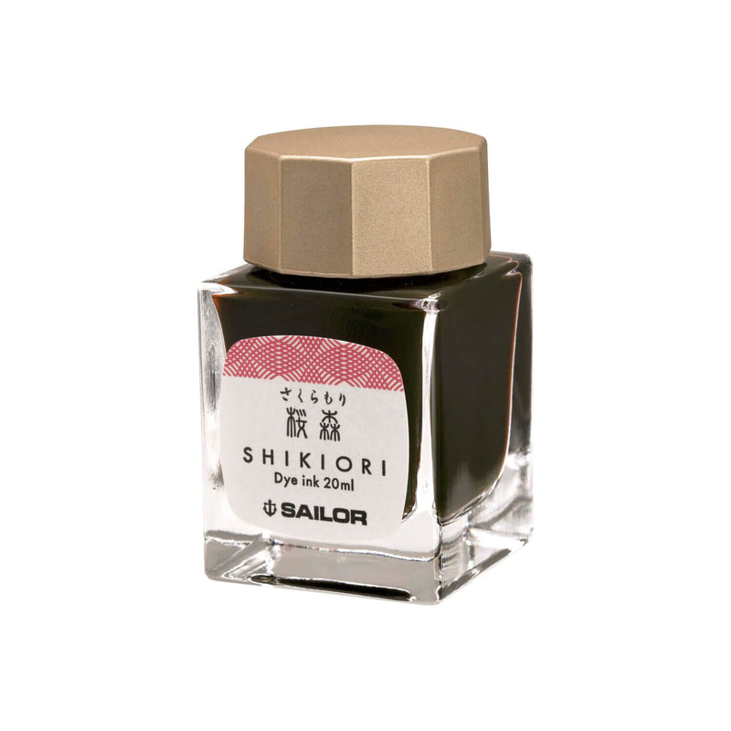 Tintenglas Shikiori -Sakura Mori 20ml rot