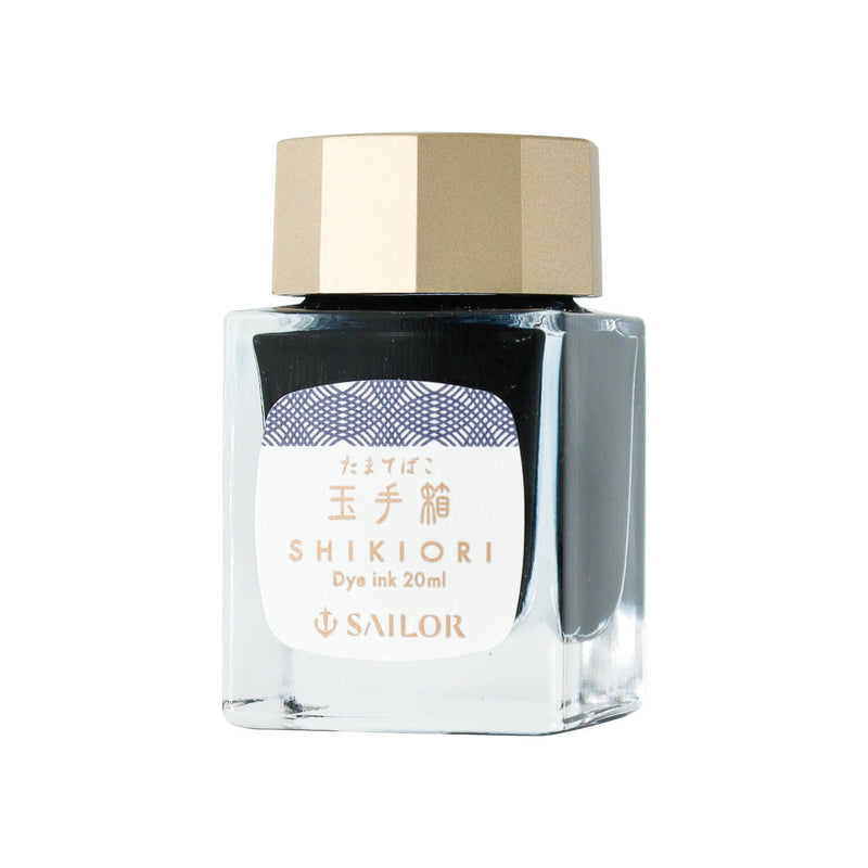 Tintenglas Shikiori - Forbidden Treasure Chest (Tamatebako) 20ml blau