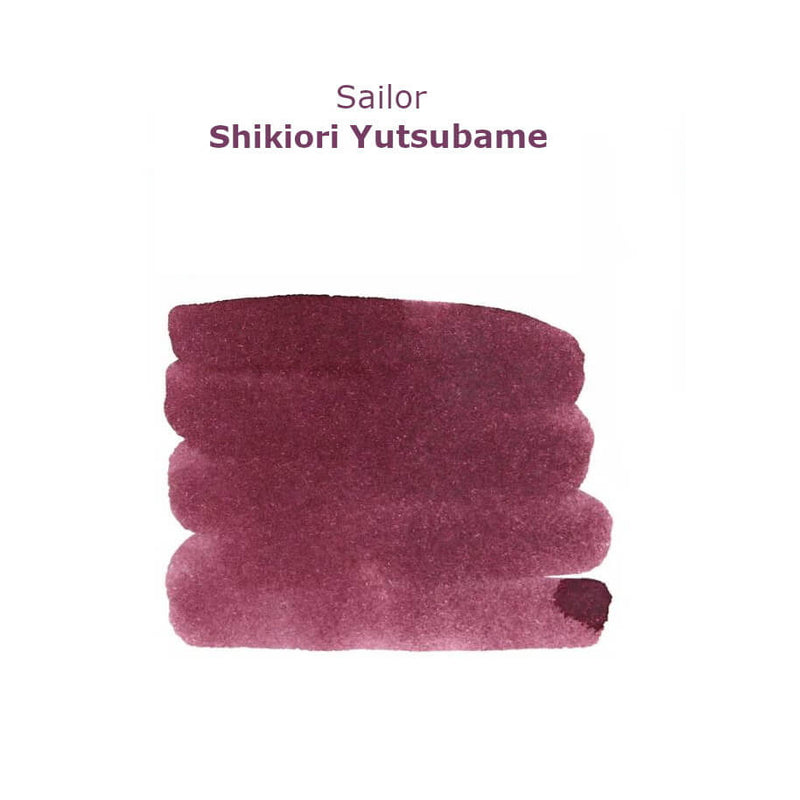 Tintenglas Shikiori - Yutsubame 20ml rot-braun