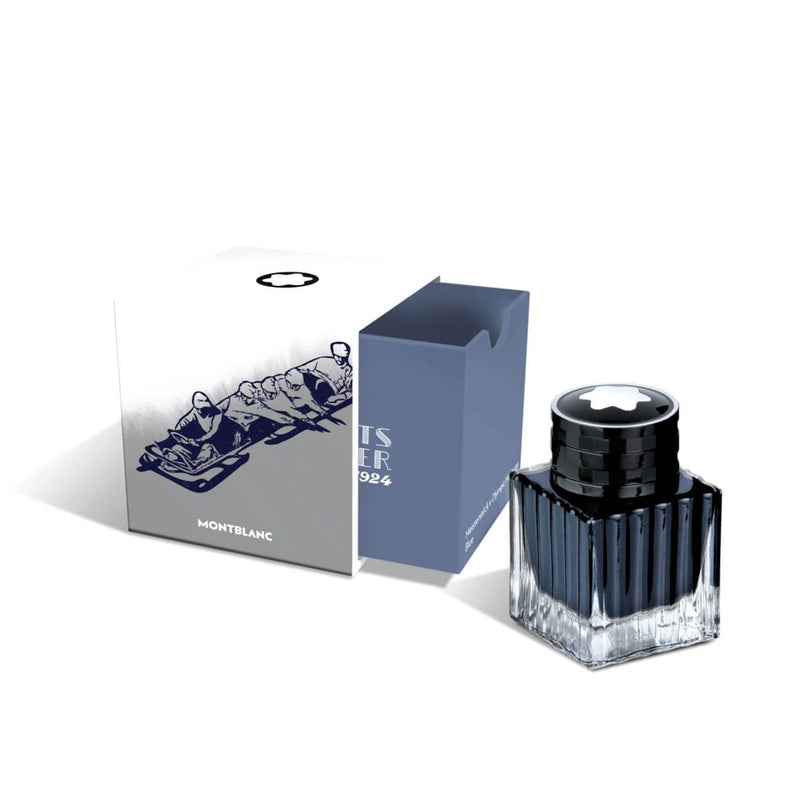 Tintenglas Meisterstück X OLYMPIC HERITAGE CHAMONIX BLUE, 50ml Sonderedition