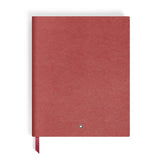 Notizbuch large (groß), Sartorial Leder rot, liniert