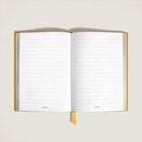 Notizbuch medium (mittelgroß), Sartorial Leder gelb, liniert