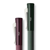 TAMITIO Drehkugelschreiber Dark Green kanneliert