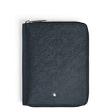 Sartorial Etui für 5 Schreibgeräte mit Reißverschluss Tweed Blau