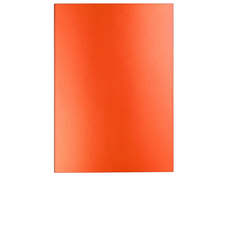 caran d'ache Notizbuch metallic orange liniert A5 colormat-x