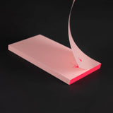 Notizblock MINI blanco mit Prägung PINK FLAMINGO