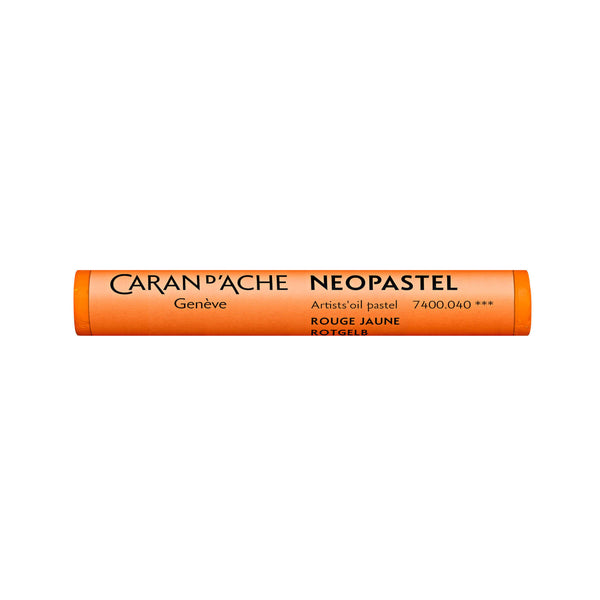 NEOPASTEL® Oelpastell Einzelblock rund rotgelb