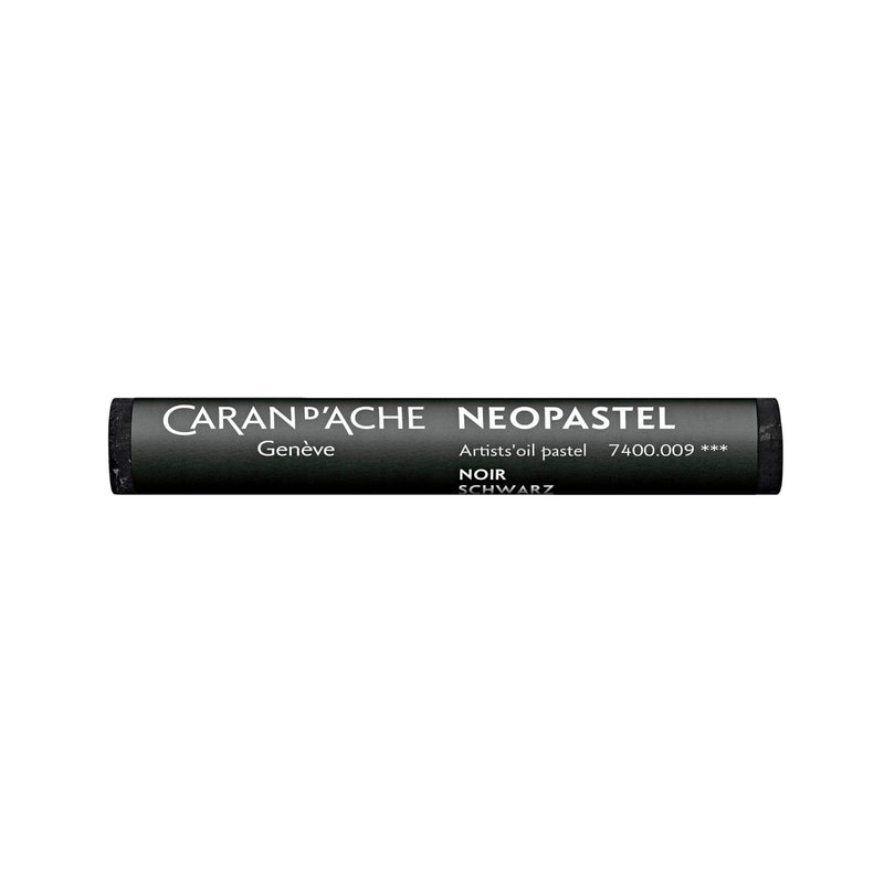 NEOPASTEL® Oelpastell Einzelblock rund schwarz