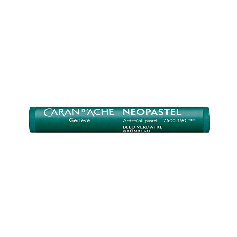 NEOPASTEL® Oelpastell Einzelblock rund grünblau