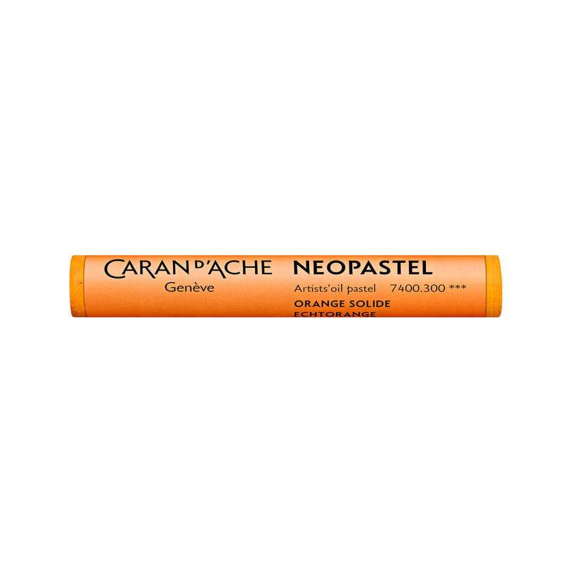 NEOPASTEL® Oelpastell Einzelblock rund echtorange