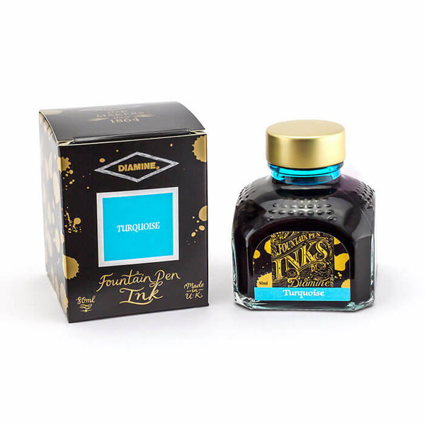 Tintenglas Turquoise 80ml