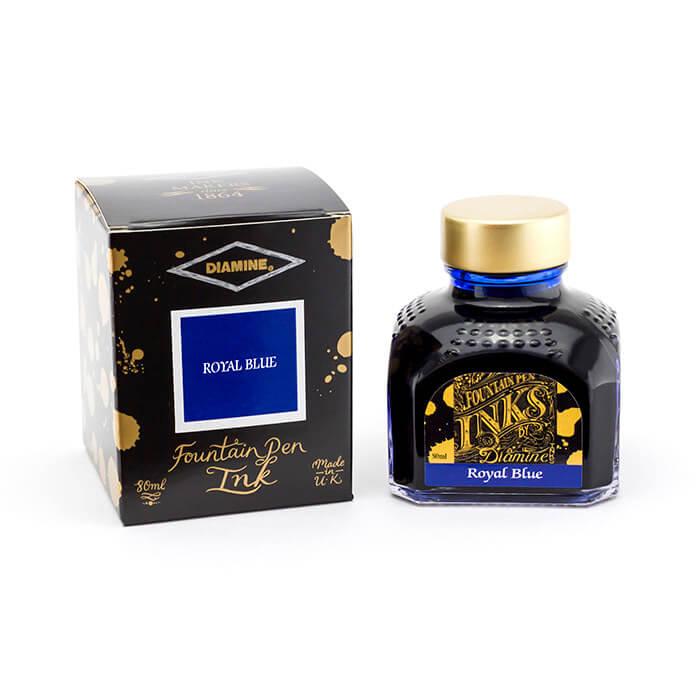 Tintenglas Royal Blue 80ml