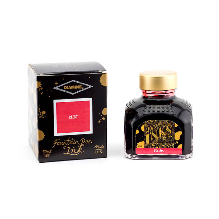 Tintenglas Ruby 80ml