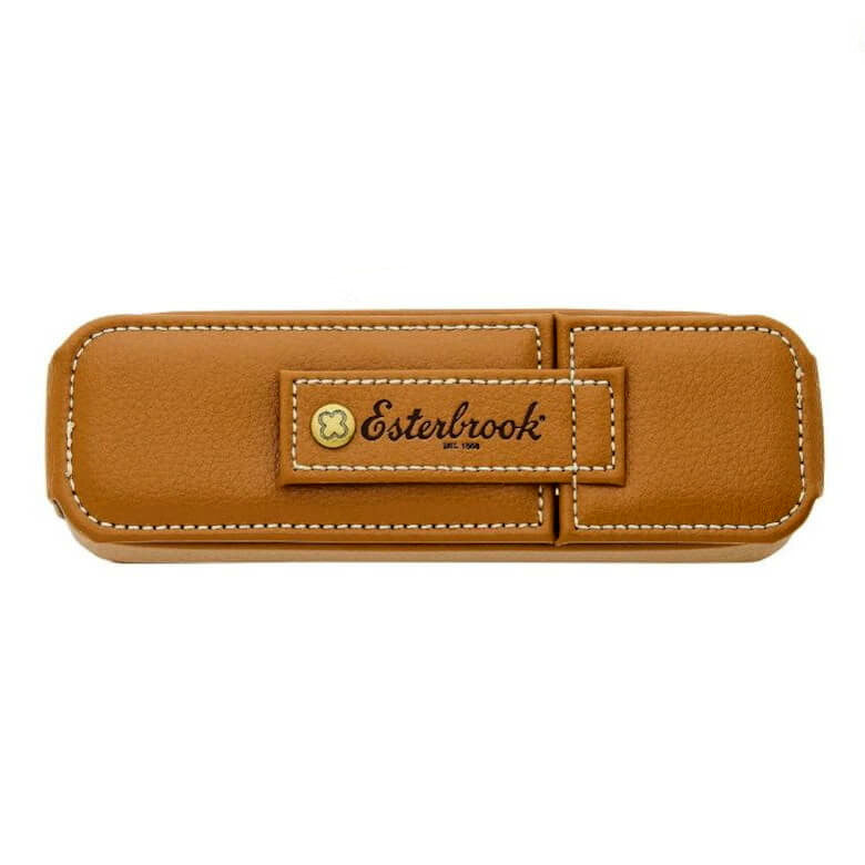 2er Lederetui NOOK British Tan