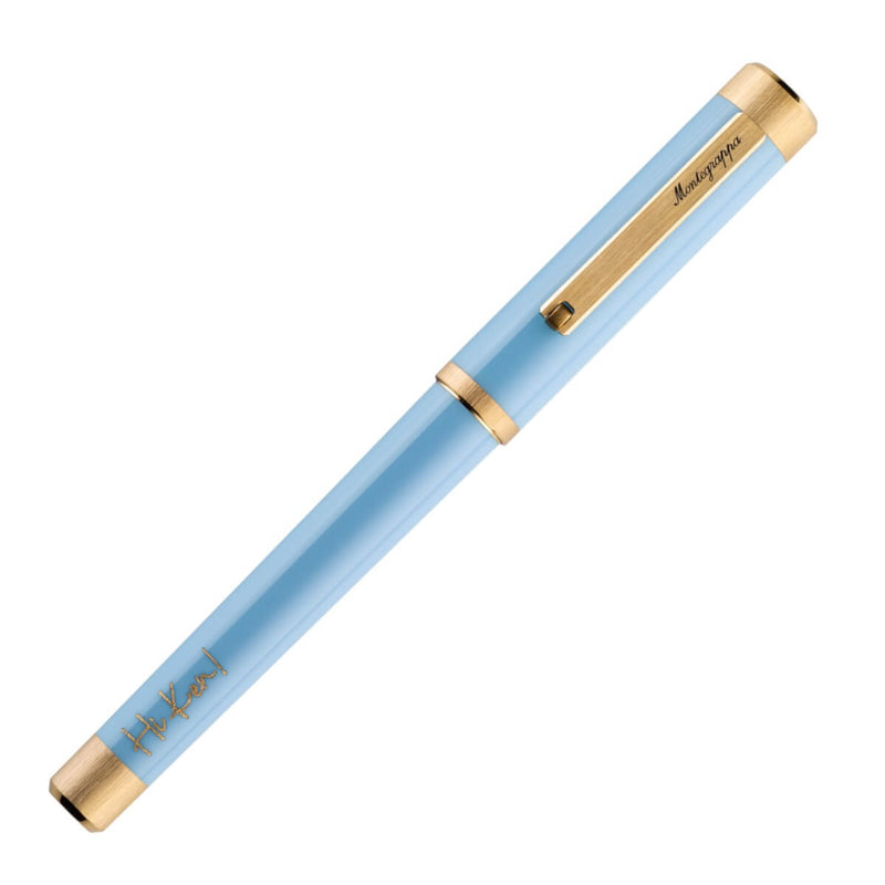 KEN™ Füllfederhalter hellblau 14K Goldfeder