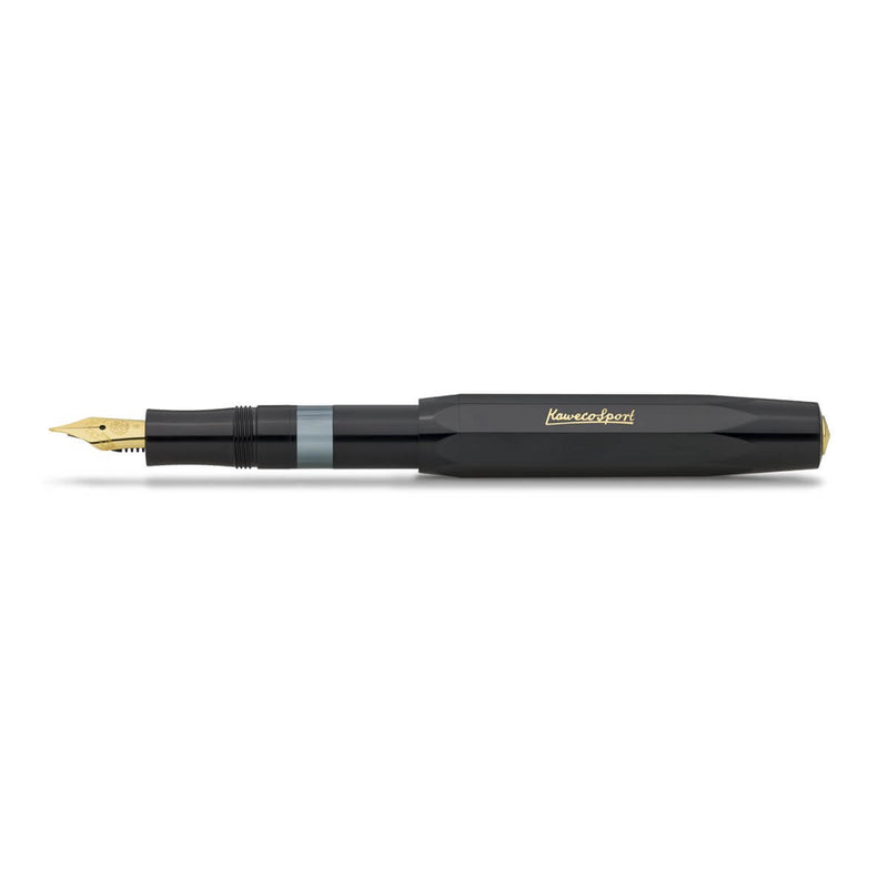 PISTON SPORT CLASSIC Füllfederhalter Black/Gold