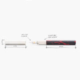 LONGCAP Ebonit "50% Red" "THE NINE 2026" Füllfederhalter ltd. Edition