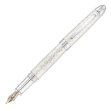 IMPACT Füllfederhalter Hammerschlag 925er Sterlingsilber Goldfeder bicolor