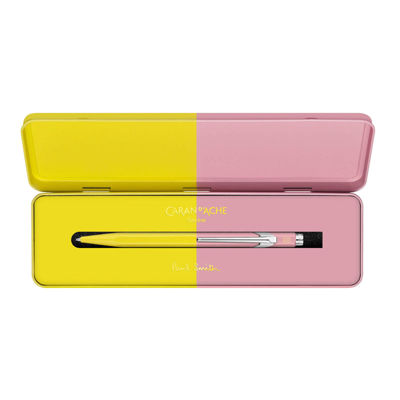 849 Kugelschreiber PAUL SMITH No. 4 Ltd. + Etui Chartreuse/Rose