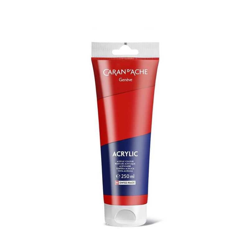 ACRYLFARBE 250ML Scharlachrot
