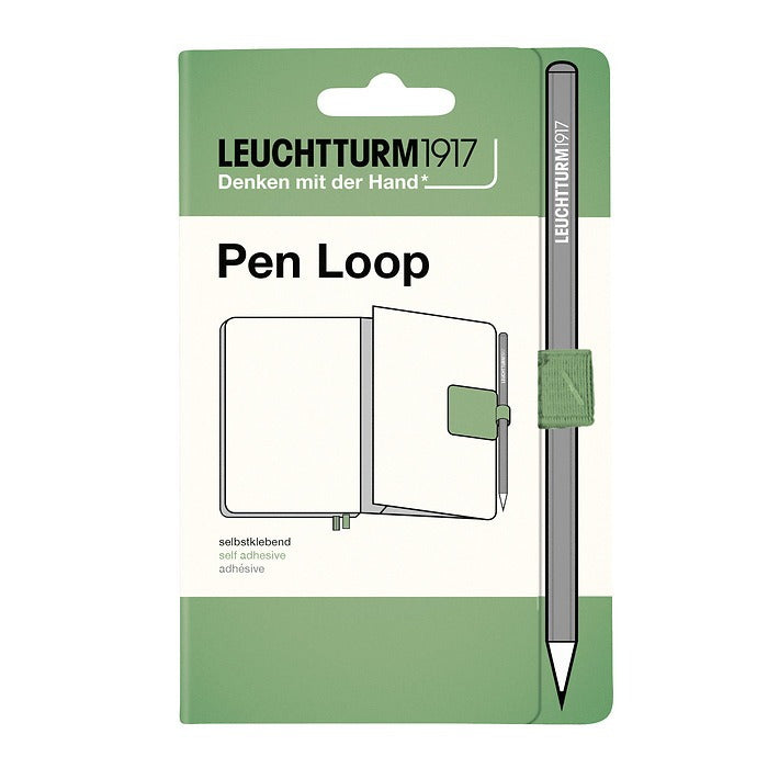 PEN LOOP Schreibgeräteschlaufe Salbei