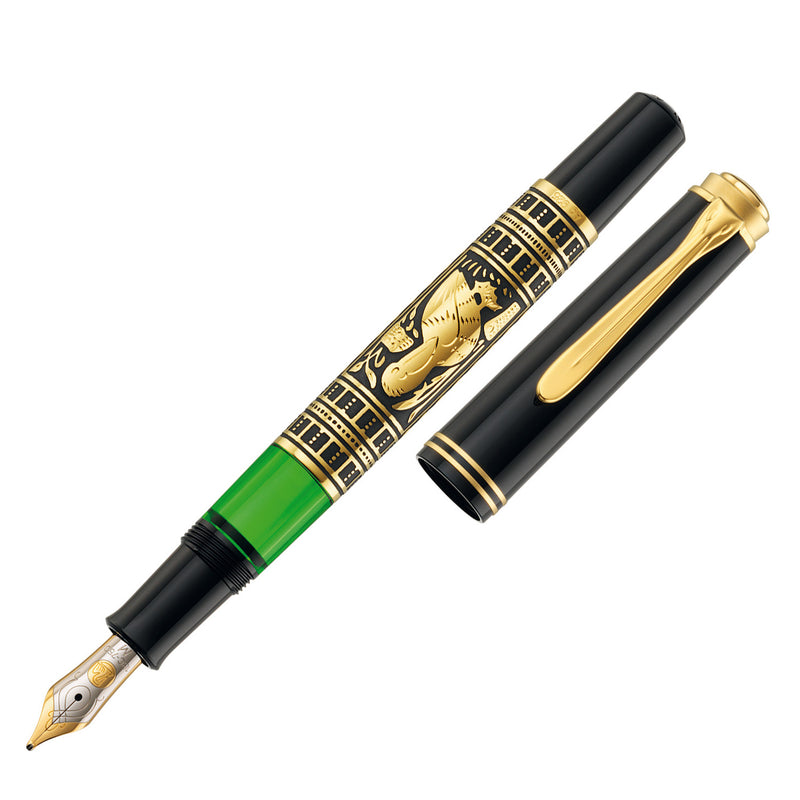 Pelikan Toledo M700 schwarz gold Füllfederhalter