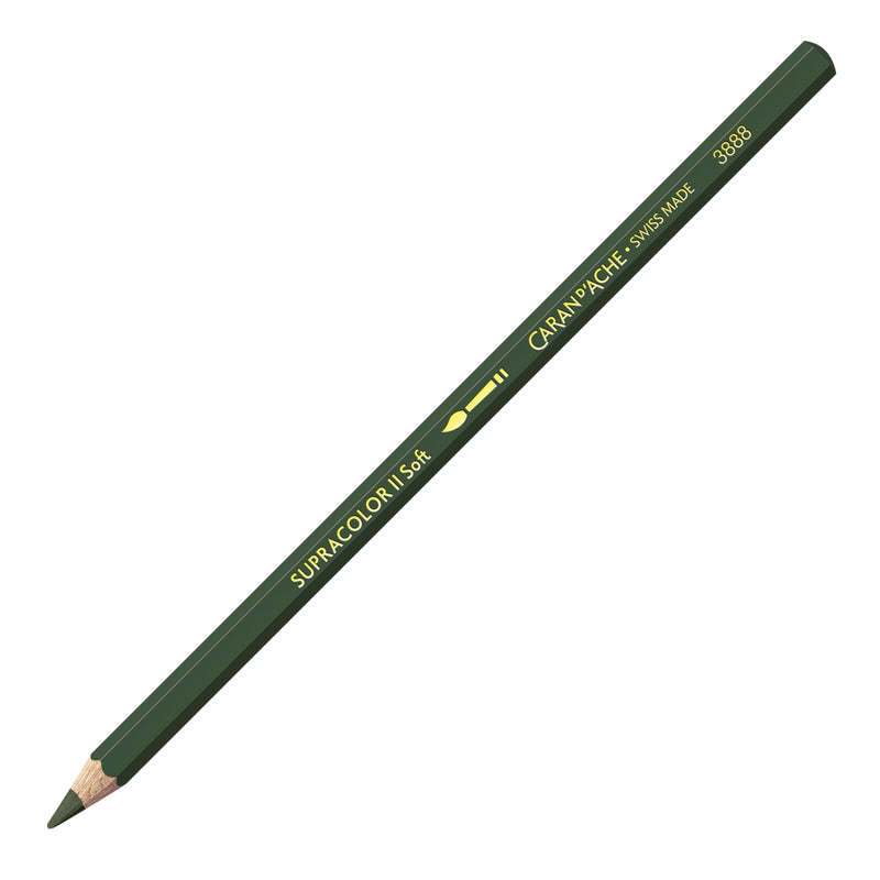 Farbstift SUPRACOLOR® SOFT AQUARELLE 3888.019 Olivschwarz