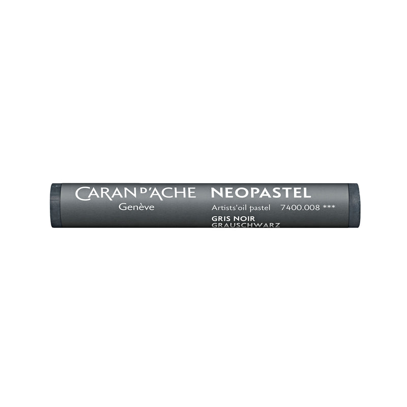 NEOPASTEL® Oelpastell Einzelblock rund grauschwarz